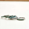 4.5ct Moissanite 925 Sterling Silver Bridal Jewelry Set Ring Necklace Earrings