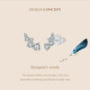 Moissanite Bubble Stud Earrings Geometric VVS1 EX 925 Sterling Screw Back