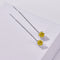 gold yellow / 0.5ct each