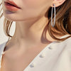 Moissanite Hoop Earrings 30/50mm Sterling Silver 925 Bridal Wedding Hoops