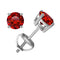 garnet red / 0.5ct each