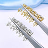 Moissanite Screw-Back Stud Earrings 0.5-2CT Four-Prong S925 Sterling Silver