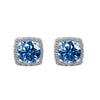 Moissanite Stud Earrings 925 Sterling Silver Round Cut Classic Women's Jewelry