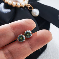 Moissanite Stud Earrings 0.5-2 CT 925 Sterling Silver Rose Gold Plated Gift