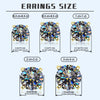 Moissanite Stud Earrings 0.3-3 Carat S925 Sterling Silver Gray Plated
