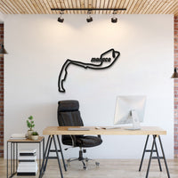 Monaco Formula 1 Metal Circuit Wall Art - MT1052