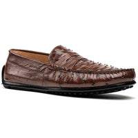 33-100-BRN MONZA Ostrich Quill Driver, Brown