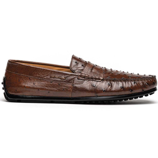 33-100-BRN MONZA Ostrich Quill Driver, Brown