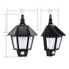 Motion Activated Solar Wall Lamp for Outdoor Lighting with Waterproof