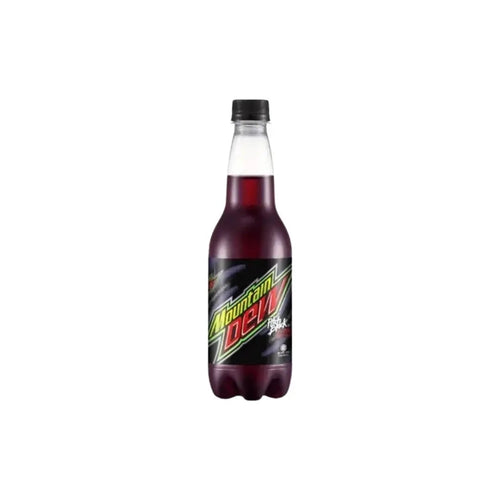 Mountain Dew Pitch Black – Grape-Flavoured Soda 473 mL Bottle (Malaysia Exclusive)