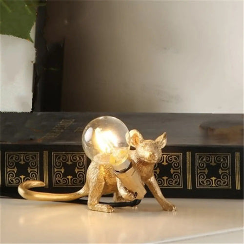 Mouse Light with Modern Design and Soft Ambient Glow for Decor