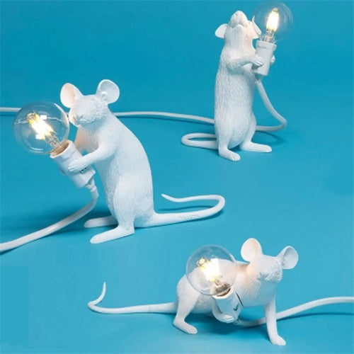 Mouse Light with Modern Design and Soft Ambient Glow for Decor