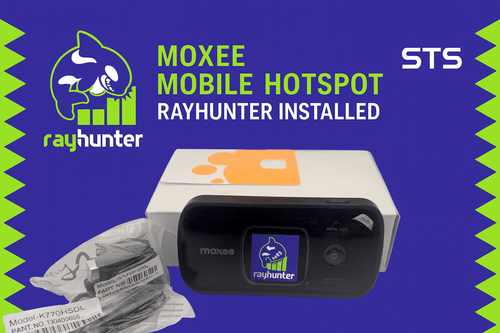 RayHunter IMSI Catcher / Stingray Detector – Moxee K779HSDL Hotspot – Professionally Refurbished & Pre-Installed – 4G LTE Cellular Threat Detection Device