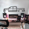 2015  Silverado 2500HD Metal Car Wall Art - MT0516