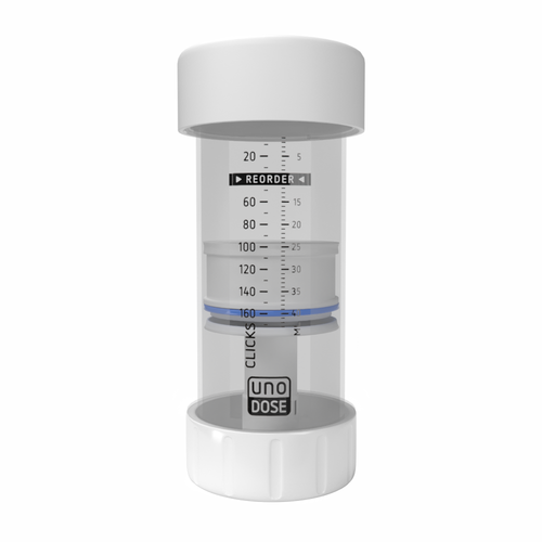 Unidose Metered-Dose Topical Applicators, White, 42 mL (Pack of 25)