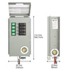 High Capacity Lithium 1800 Solar Generator and Transfer Switch