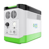 High Capacity Lithium 1800 Solar Generator and Transfer Switch
