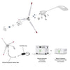 Nature's Generator 350W Wind Turbine