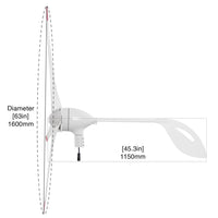 Nature's Generator 350W Wind Turbine