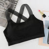 New Fashionable Seamless Sports Bra Women Fitness Top Gym Yoga Bra Shockproof Push Up Sport Bra Running Yoga Gym Crop Top Breathable Workout Bra