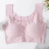 New Incredible Seamless Sports Bra Women's Padded Push Up Sports Yoga Top Shockproof Plus Size Gym Workout Bra U Back Sports Vest