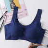 New Incredible Seamless Sports Bra Women's Padded Push Up Sports Yoga Top Shockproof Plus Size Gym Workout Bra U Back Sports Vest
