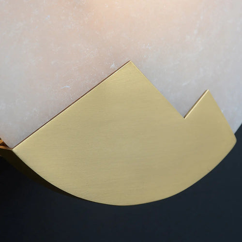 Nordic Art Wall Lamp with Copper Design for Living Room Lighting