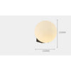 Nordic Circle Light Fixture for Bedroom & Hallway Lighting