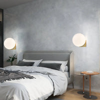 Nordic Circle Light Fixture for Bedroom & Hallway Lighting