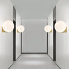 Nordic Circle Light Fixture for Bedroom & Hallway Lighting