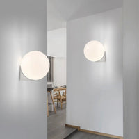 Nordic Circle Light Fixture for Bedroom & Hallway Lighting