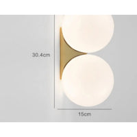 Nordic Circle Light Fixture for Bedroom & Hallway Lighting