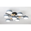 Nordic LED Ceiling Light for Living Room in Soft Macaron Style