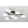 Nordic LED Ceiling Light for Living Room in Soft Macaron Style