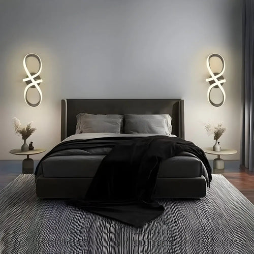 Nordic Style Wall Lamp LED – Modern Minimalist Bedside Light Fixture
