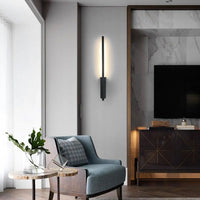 Nordic Style Wall Lamps for Living Room with Elegant Golden Lines