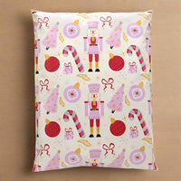 Nutcracker Poly Mailers Size 10x13 Christmas Shipping Bags