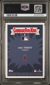 Graded 2023 Topps Garbage Pail Kids Mike Trout #2B Trout Fishing Baseball Card PSA 10 Gem Mint