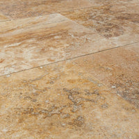 Oasis Gold Travertine Honed and Filled Floor and Wall Tile - Livfloors Collection
