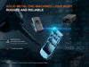 Fenix E06R Keychain Light with White, UV, and Red Laser Lights
