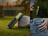 Fenix E08R UE Multi-Light EDC Flashlight With Red Light & Green Laser