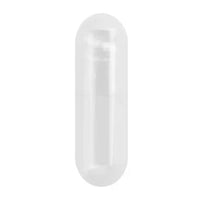 EZEEFIT Hard Gelatin Capsules, Size #00, Clear/Clear (5000 Count)