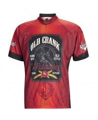 Old Crank Whiskey Men's Cycling Jersey (S, M, L, XL, 2XL, 3XL)