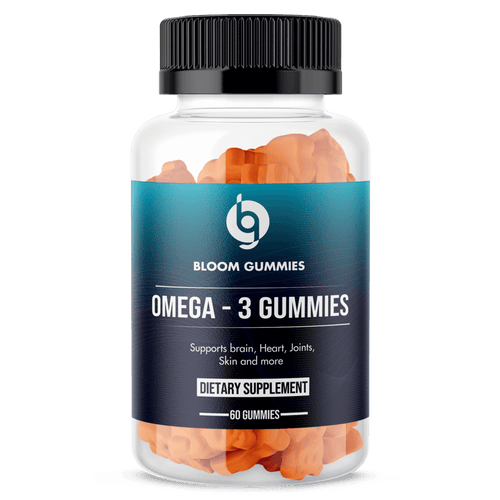 Omega-3 Gummies – Fish Oil EPA & DHA | Heart, Brain & Joint Support | BLOOM by ZNETICS