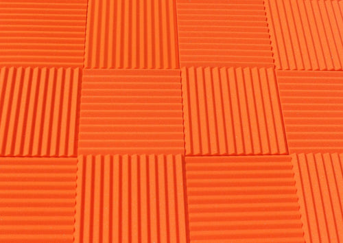 1 Inch Acoustic Foam Wedge Style Panels - 13 Color Options