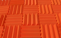 3 Inch Acoustic Foam Wedge Style Panels - 13 Color Options