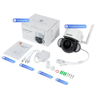 Outdoor Flood Light with 4G Surveillance Camera For Courtyard Lighting