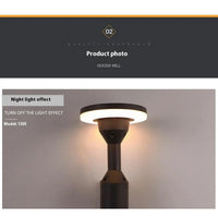 Outdoor LED Wall Lamp with Durable Aluminum Housing Waterproof Design