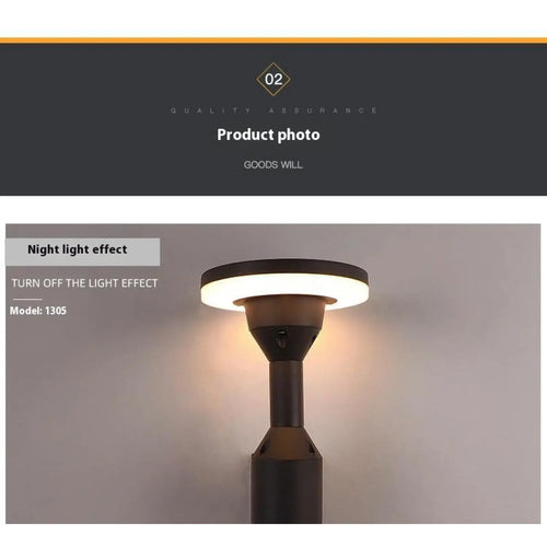 Outdoor LED Wall Lamp with Durable Aluminum Housing Waterproof Design