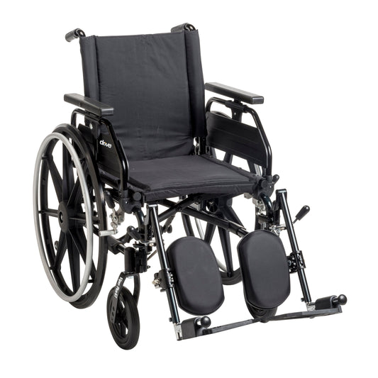 Viper Plus GT Wheelchair with Universal Armrests, Elevating Legrests, 18" Seat RIO Medical Supplies